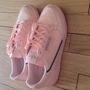 Adidas pale orange sneakers